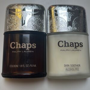 Ralph Lauren Chaps Vintage set full bottles
